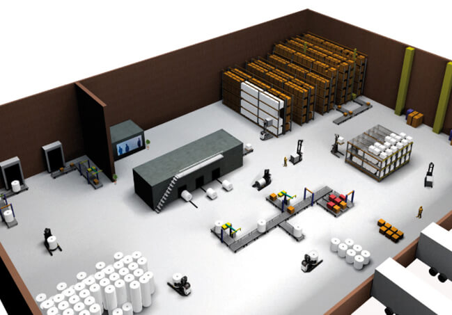 Warehouse layout